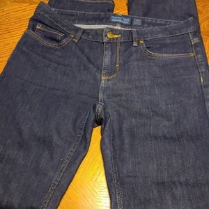 Patagonia womens jeans dark wash 28 x 31 inseam 9" rise Great shape